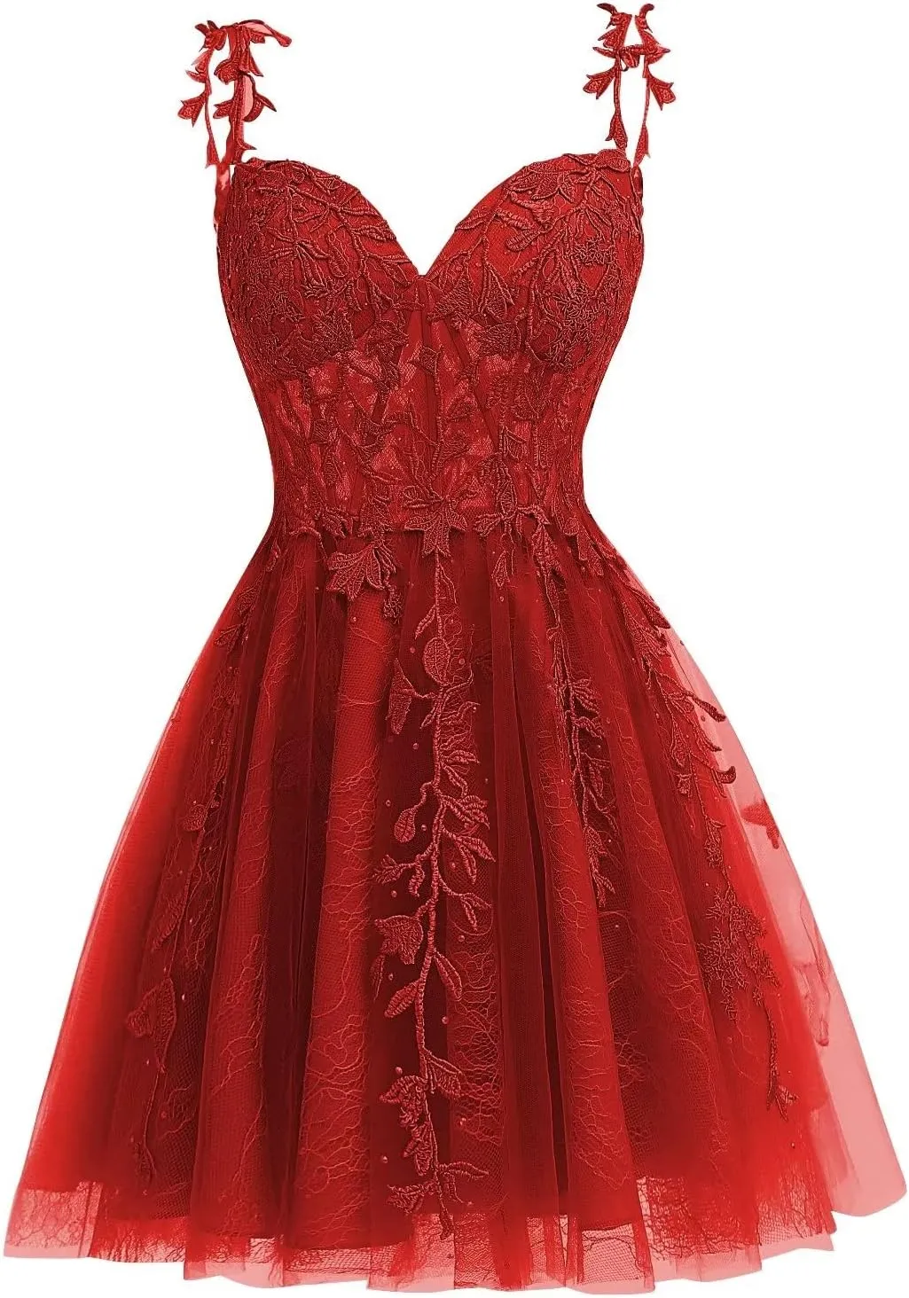 Short Navy Blue Homecoming Dresses 2024 Lace Wedding Guest Dress