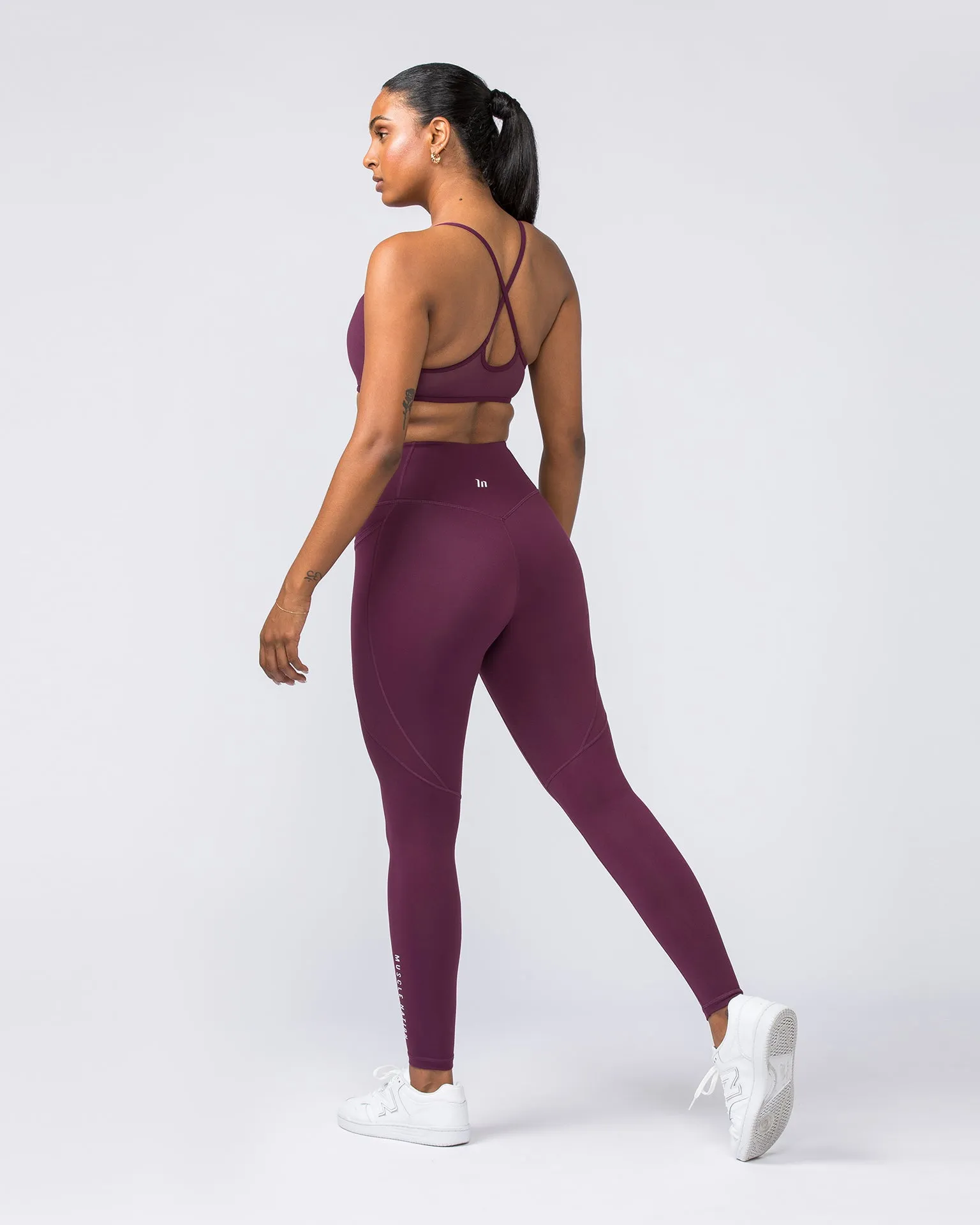 Signature Boost Ankle Length Leggings - Nectar