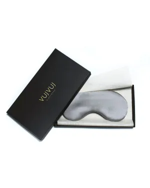 Silk Sleep Mask In Grey