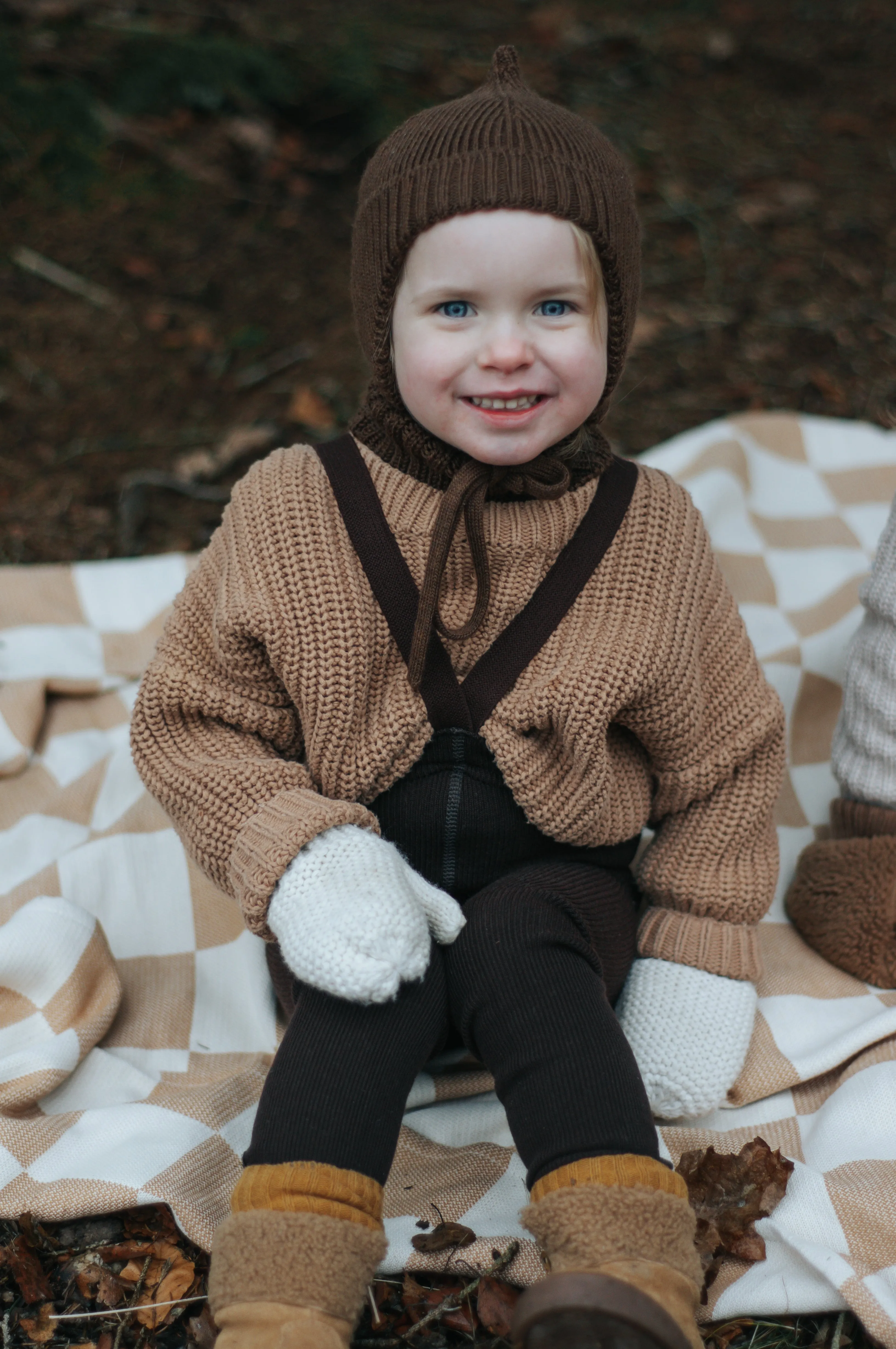 SILLY SILAS FOOTLESS MERINO WOOLY TIGHTS ESPRESSO