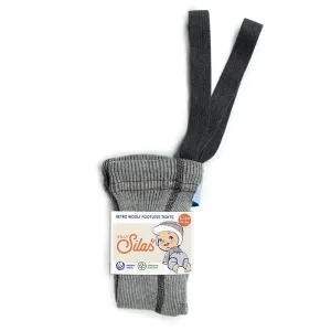 SILLY SILAS FOOTLESS MERINO WOOLY TIGHTS GREY