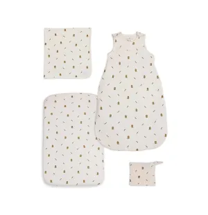 Silver Cross Cot Bed Starter Bundle - Bunny Print