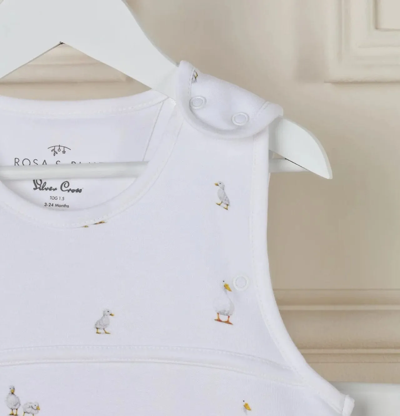 Silver Cross Cot Bed Starter Bundle - Duckling Print