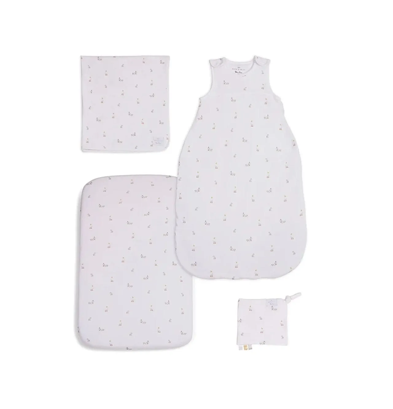 Silver Cross Cot Bed Starter Bundle - Duckling Print