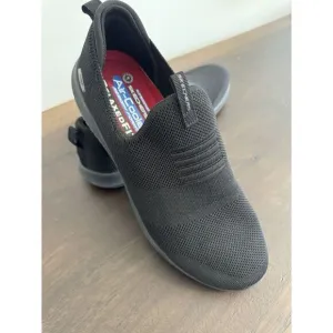 Skechers Ultra Flex Slip On Women’s 11 Shoes Black Slip Resistant Sneakers Work