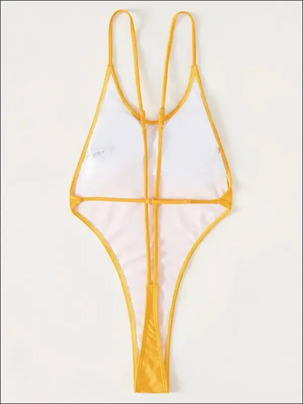 Snake skin cross backless women monokini g string thong swimwear one piece swimsuit female high cut