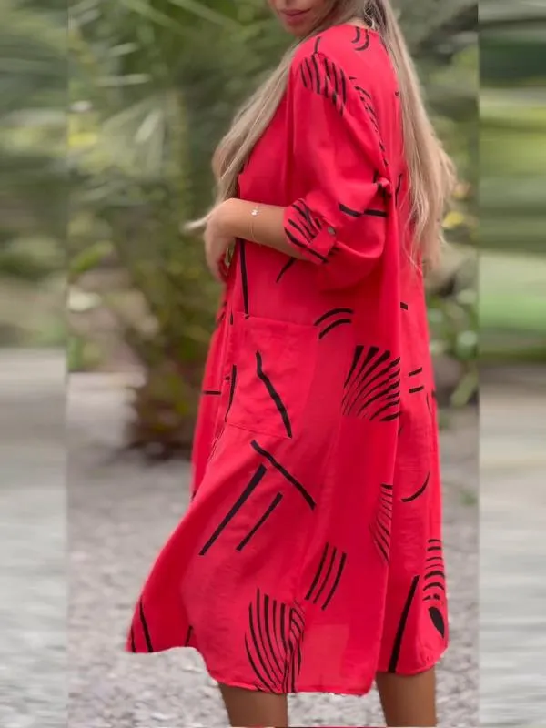 Sofía® | V-Neck Dress