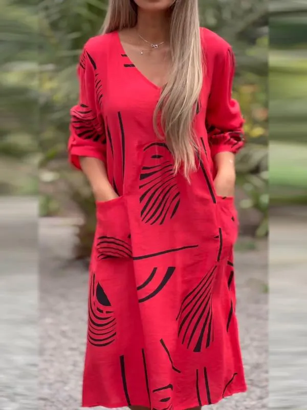 Sofía® | V-Neck Dress