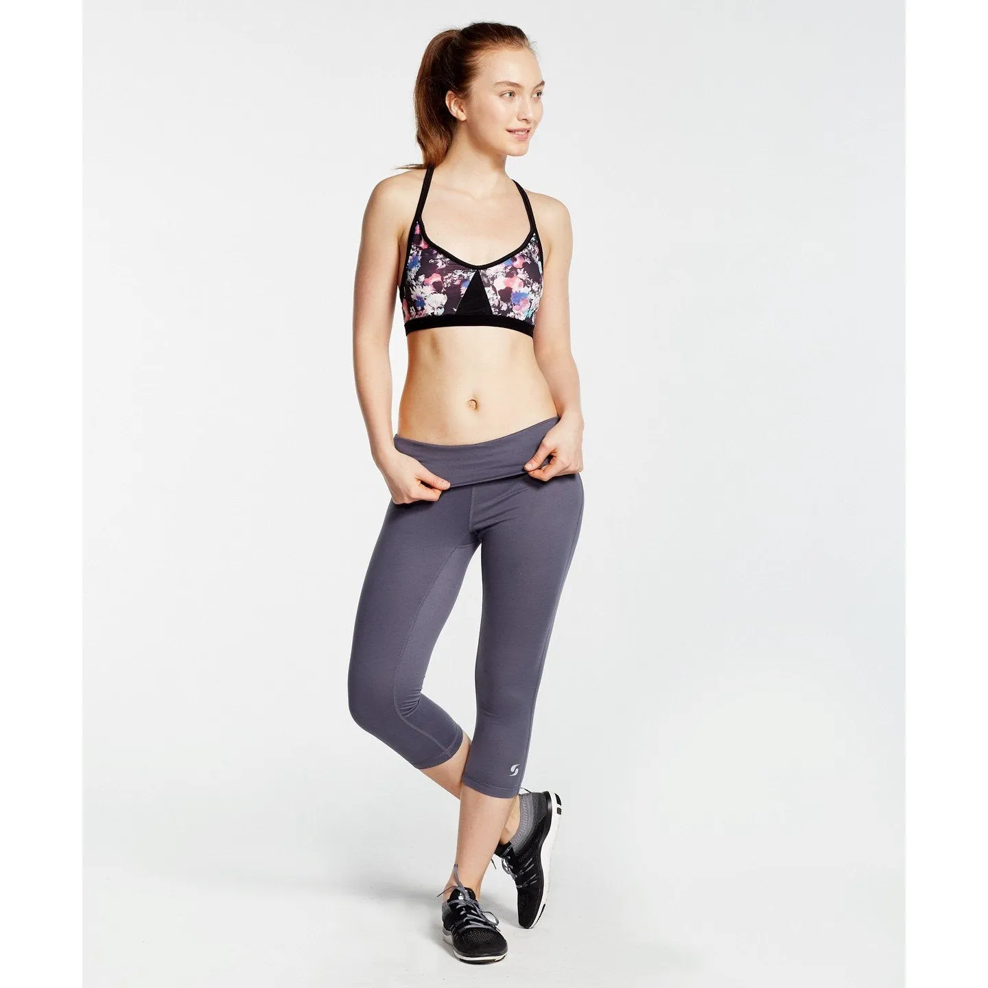 Soffe Women's Roll Down Capri