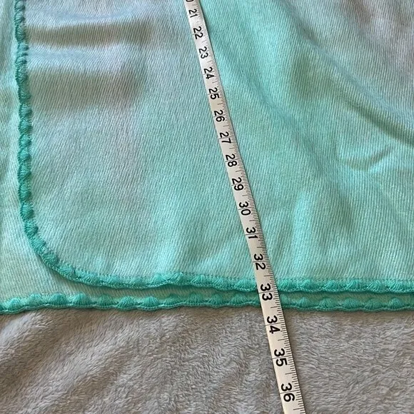 Soft Llama Wool Poncho Cape Coat Jacket Boho Festival Handwoven Aqua/Teal OSFM