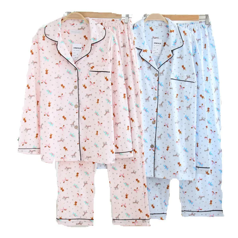 Soft Summer Cotton Pyjama Set