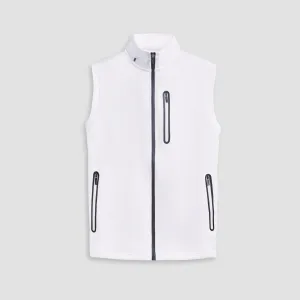 Soft Touch Performance Vest With Stow-Away Hood