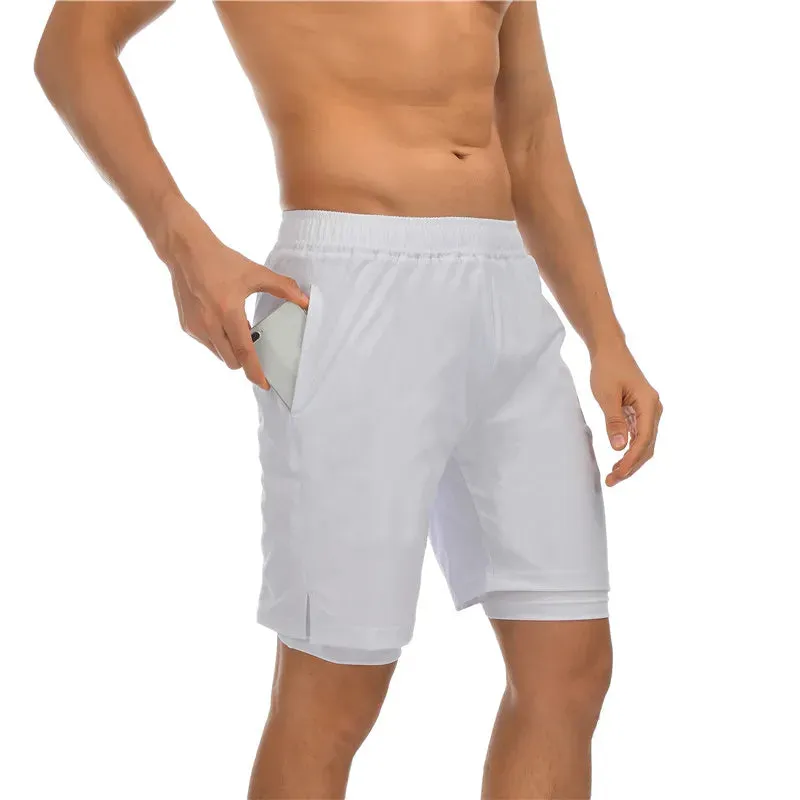 Solid Color Beach Shorts
