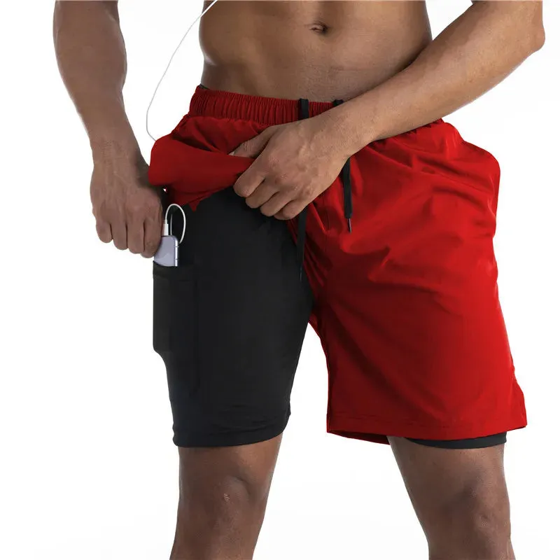 Solid Color Beach Shorts