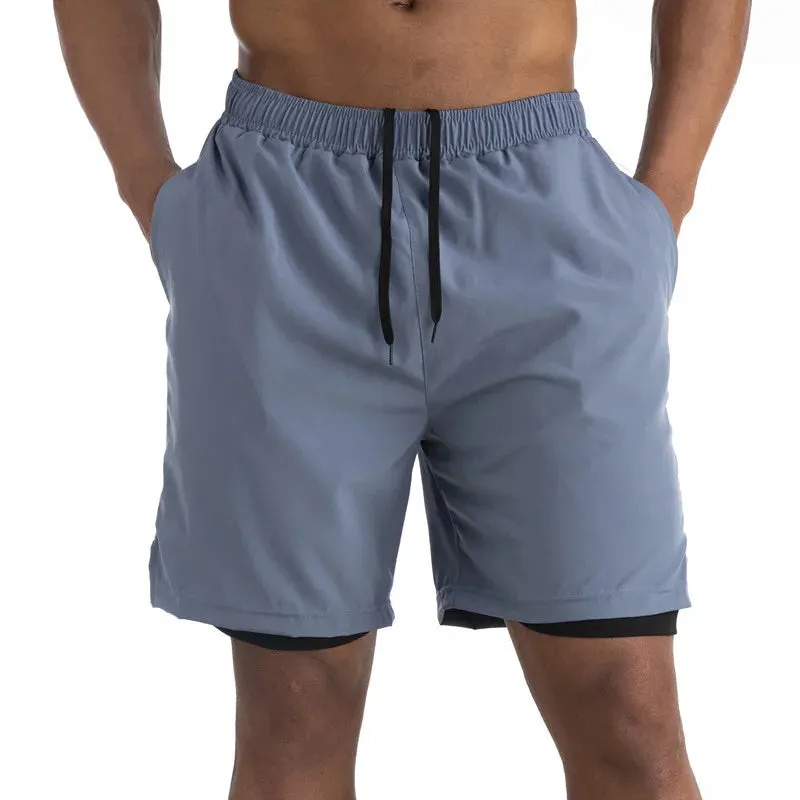 Solid Color Beach Shorts