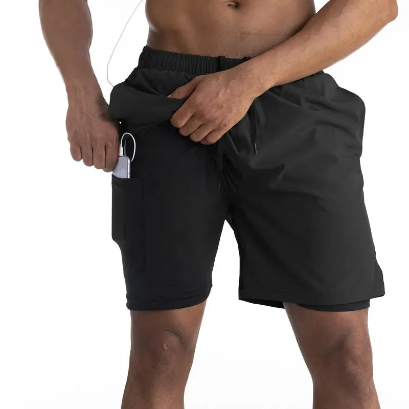 Solid Color Beach Shorts