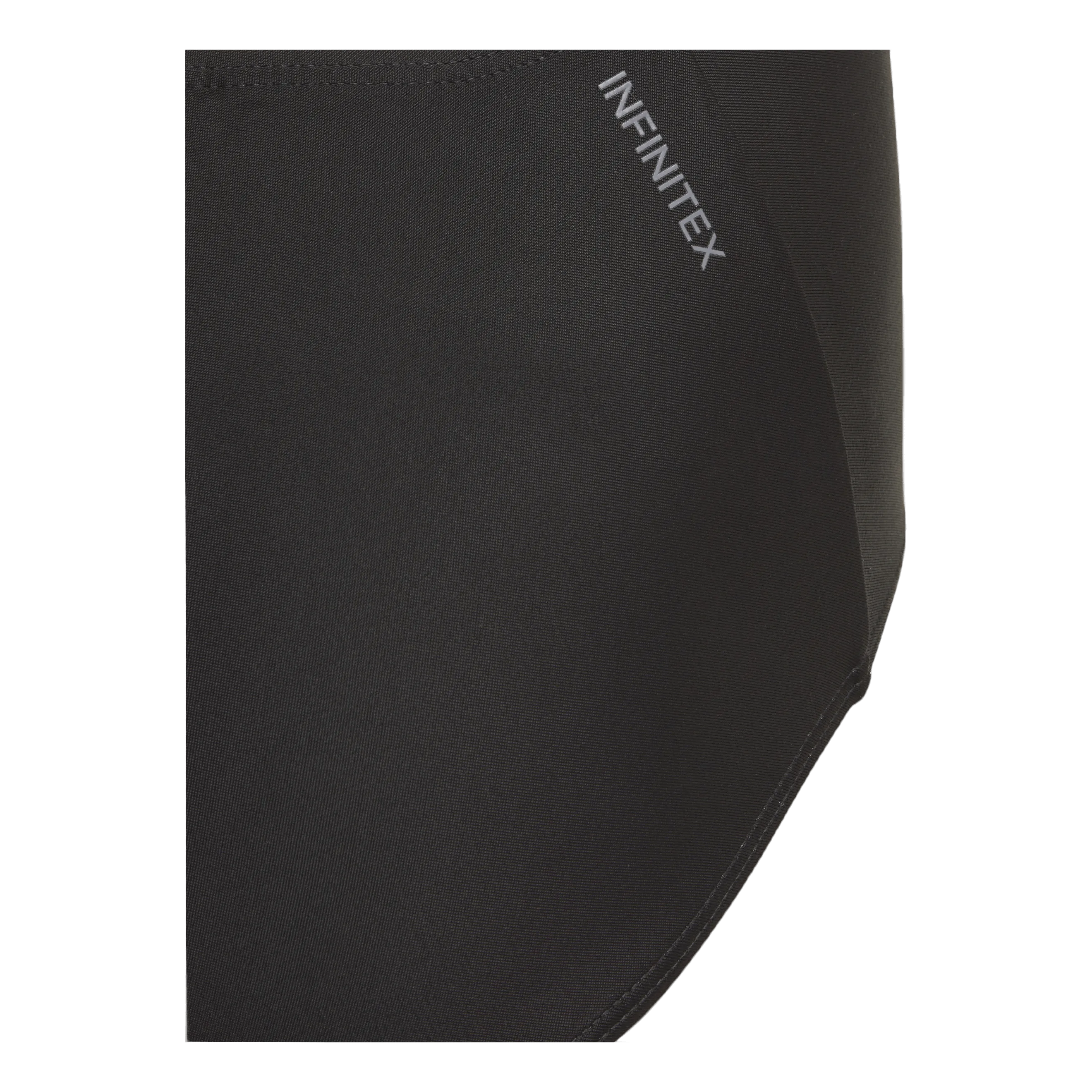 Solid Fitness Swimsuit Black