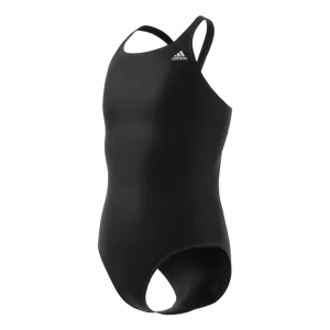 Solid Fitness Swimsuit Black