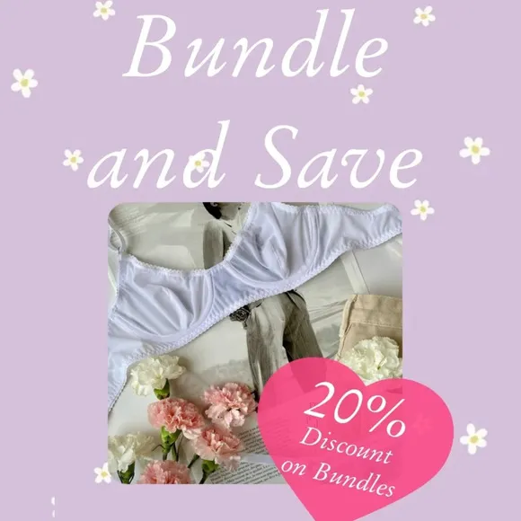 Solid Underwire Bra &amp; Panty Set