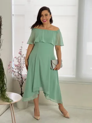 Sonya Mint Evening Dress