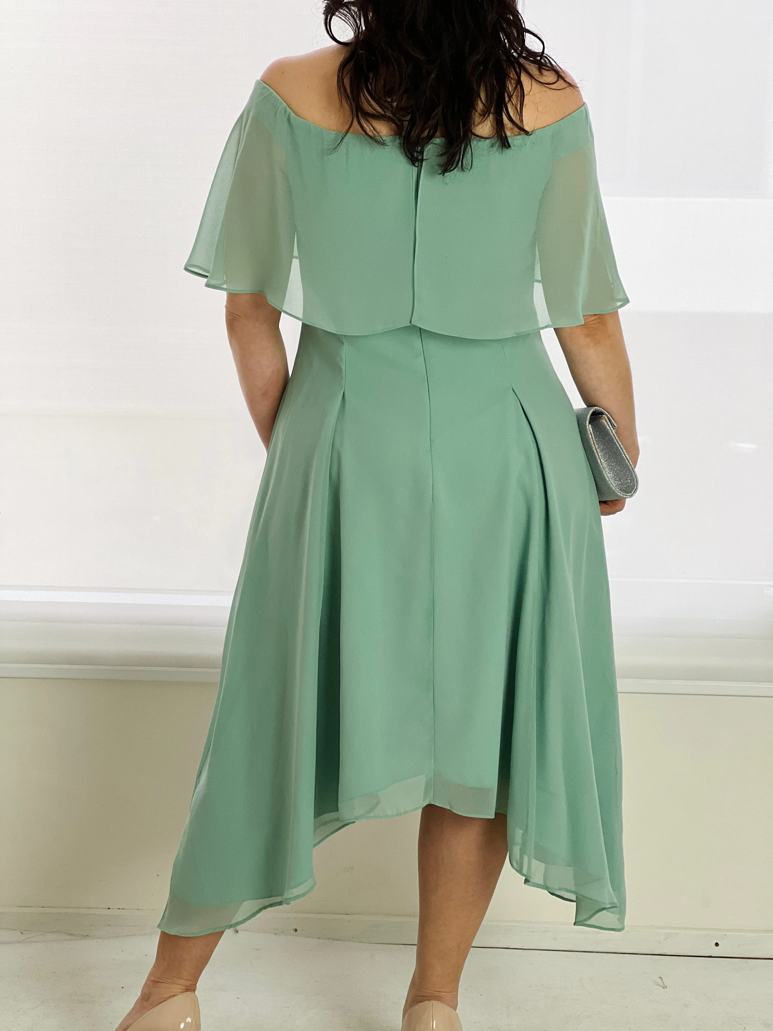 Sonya Mint Evening Dress