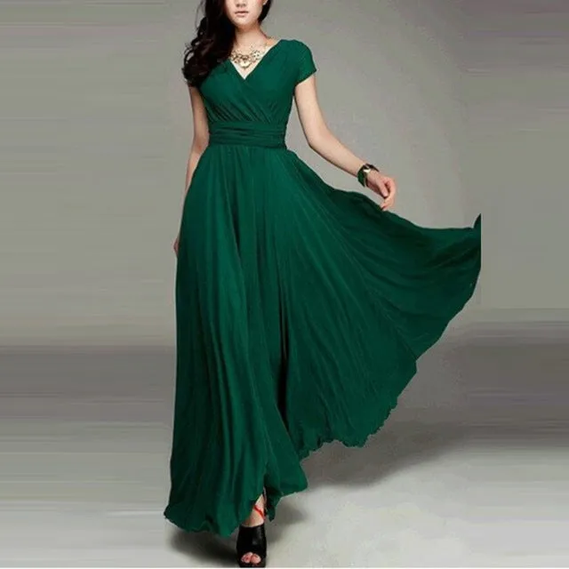 Sophisticated Maxi Fashion Dress