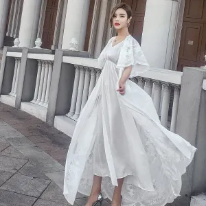 Sophisticated Pattern Embroidery Dress