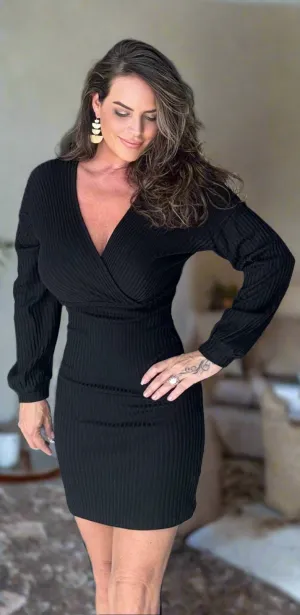 SOPHISTICATED SWEATER DRESS