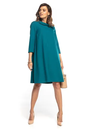 Sophisticated Trapeze Midi Dress