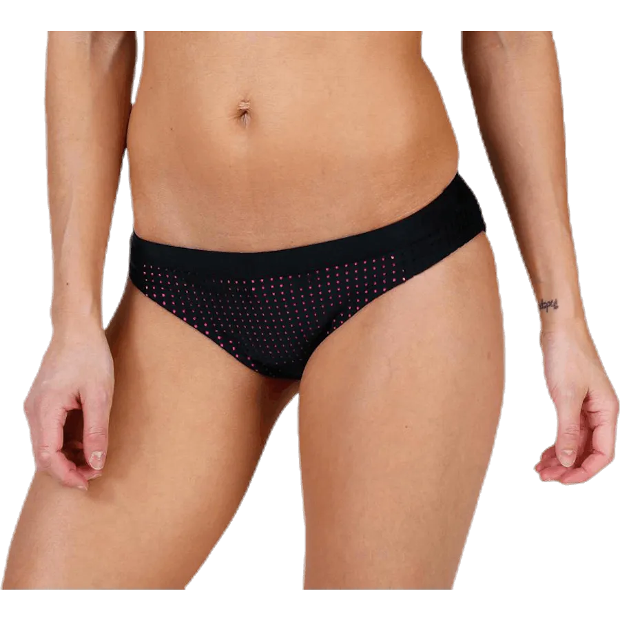 Sport Bikini Sport Mesh Bottom Black