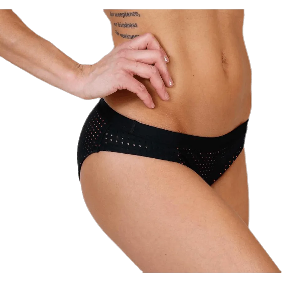 Sport Bikini Sport Mesh Bottom Black