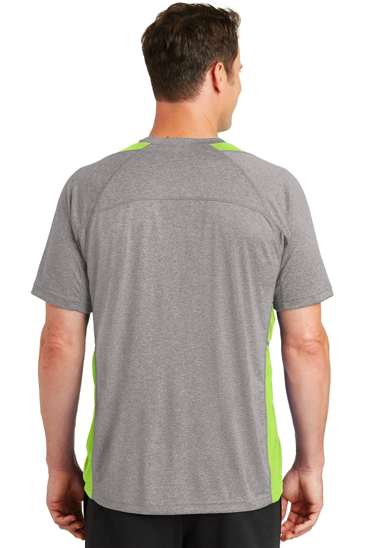 Sport-Tek® Heather Colorblock Contender Tee