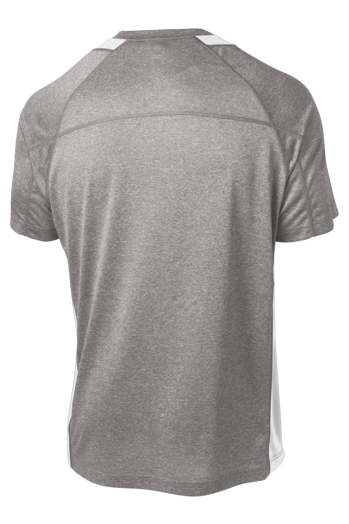 Sport-Tek® Heather Colorblock Contender Tee