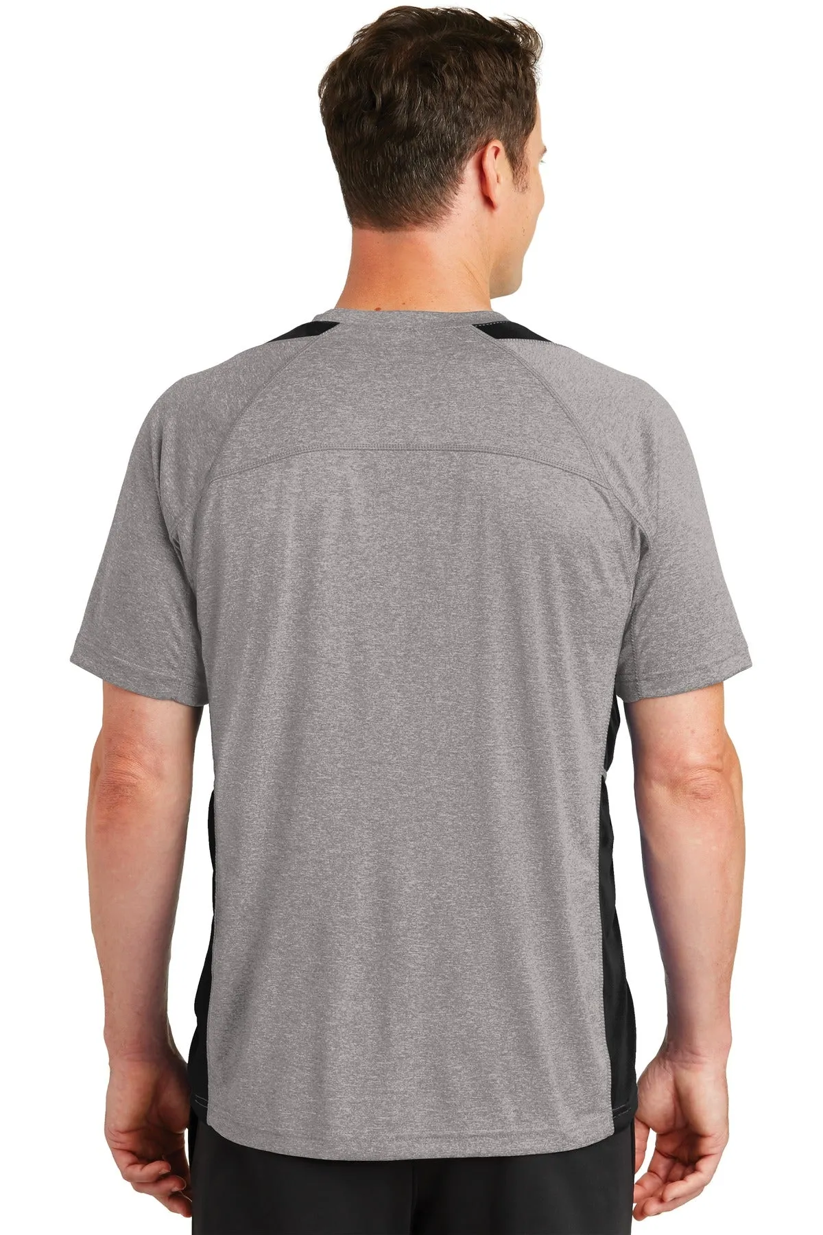 Sport-Tek® Heather Colorblock Contender Tee