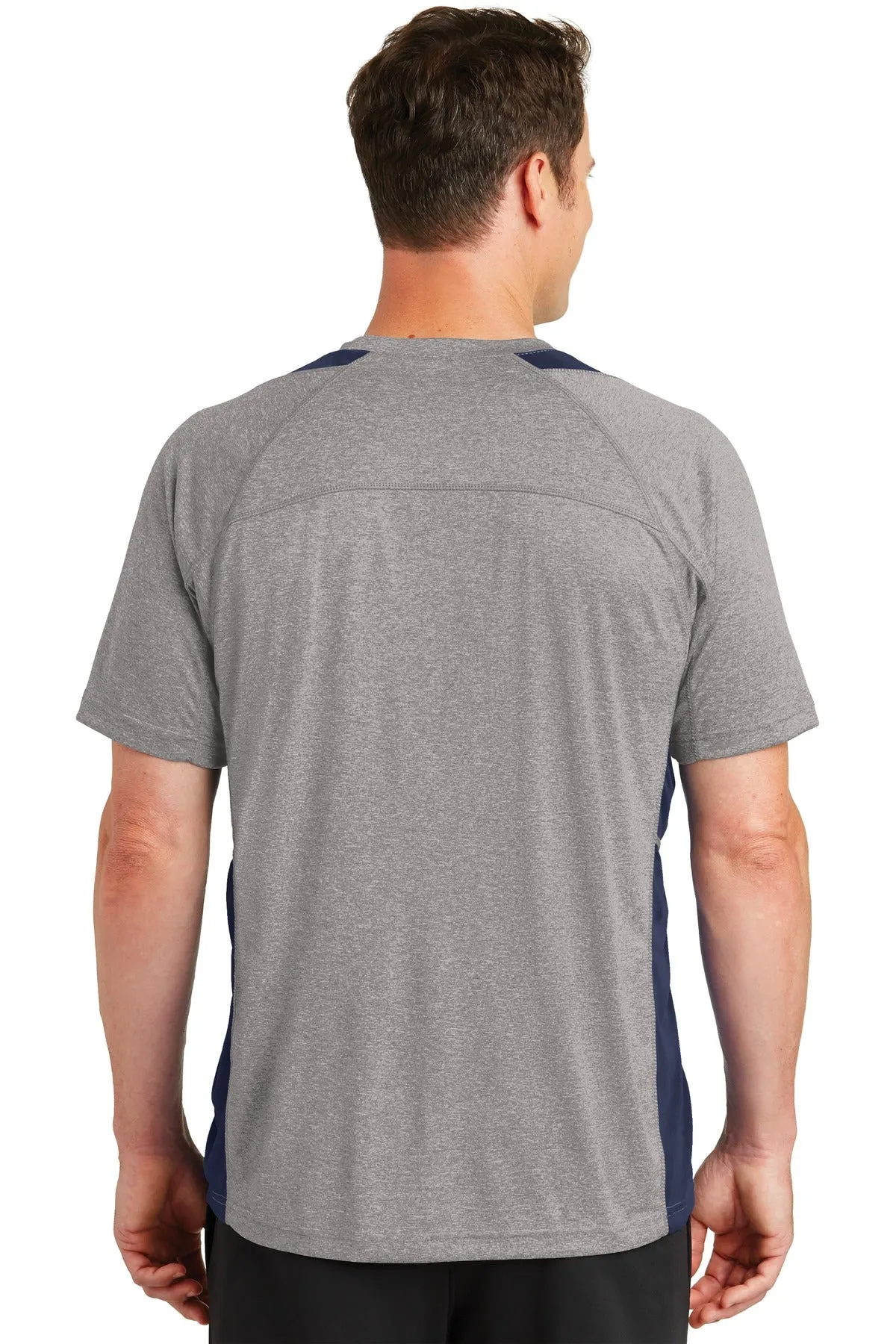Sport-Tek® Heather Colorblock Contender Tee