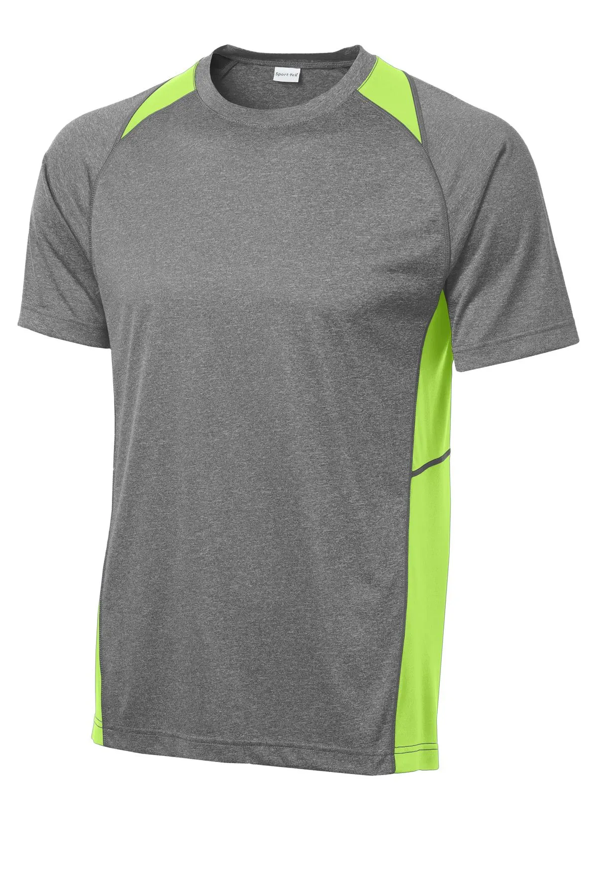 Sport-Tek® Heather Colorblock Contender Tee