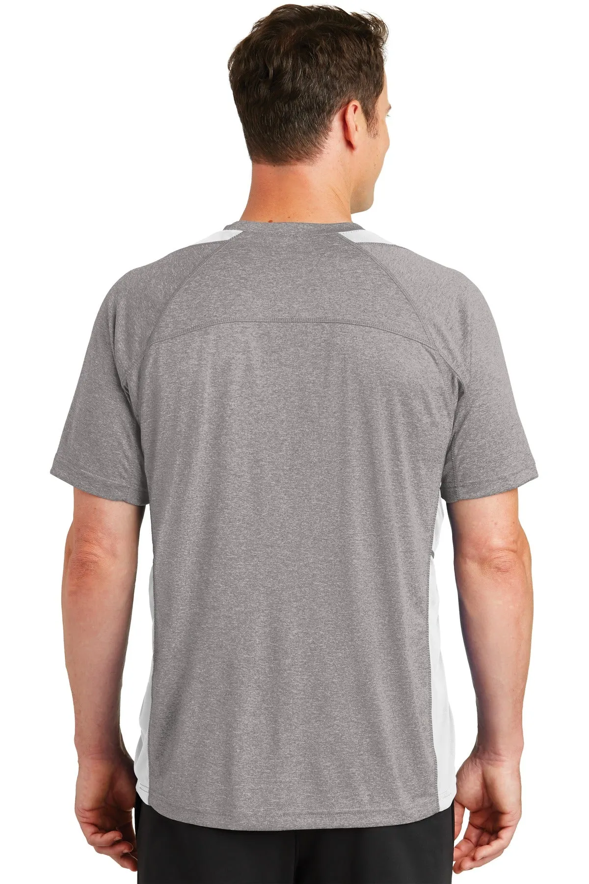 Sport-Tek® Heather Colorblock Contender Tee