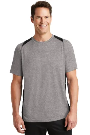 Sport-Tek® Heather Colorblock Contender Tee
