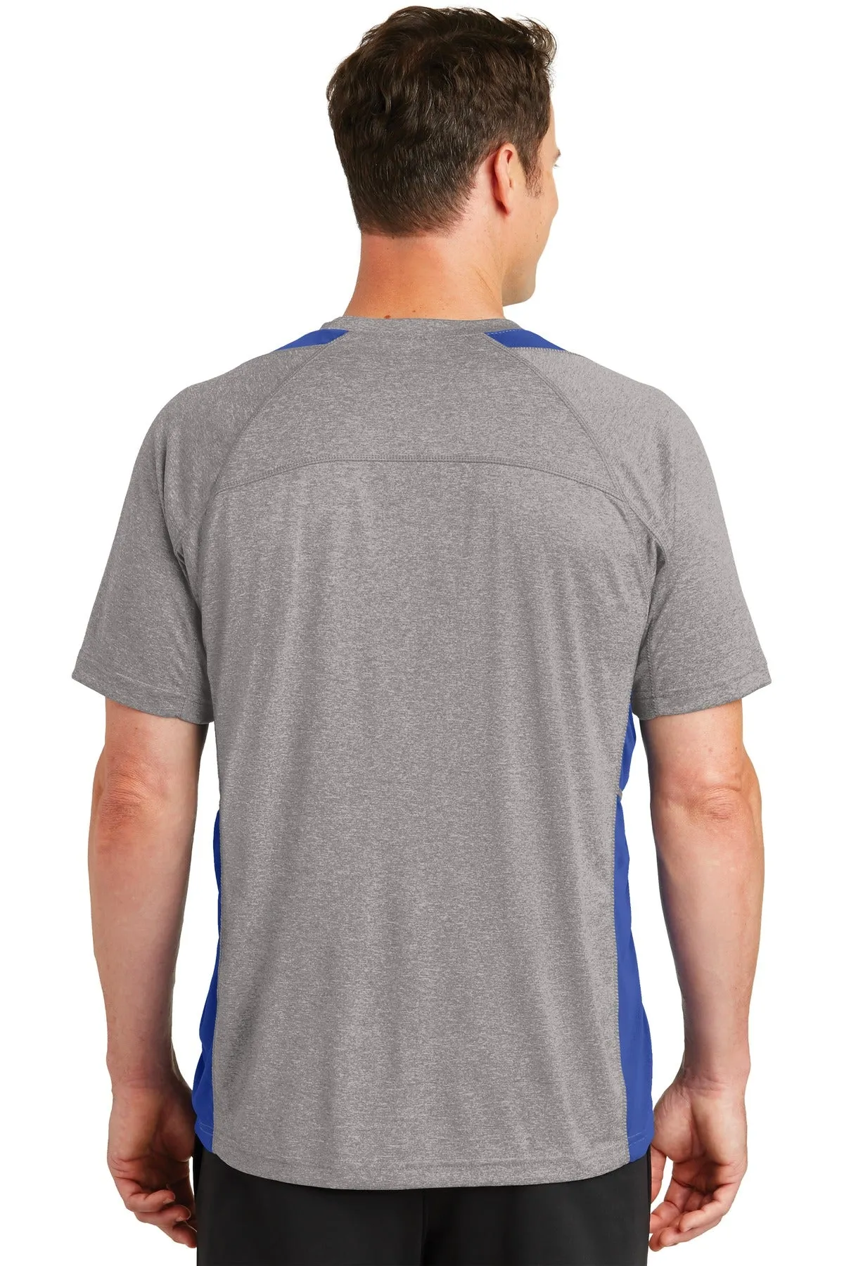 Sport-Tek® Heather Colorblock Contender Tee