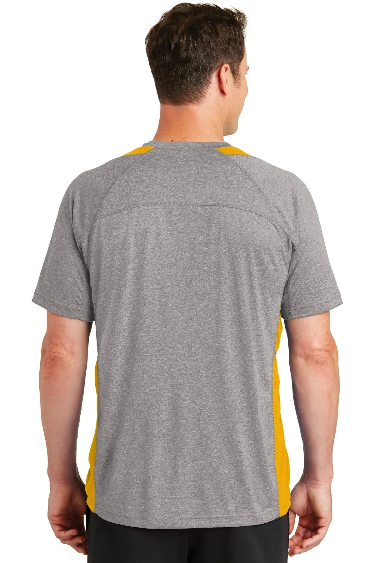 Sport-Tek® Heather Colorblock Contender Tee