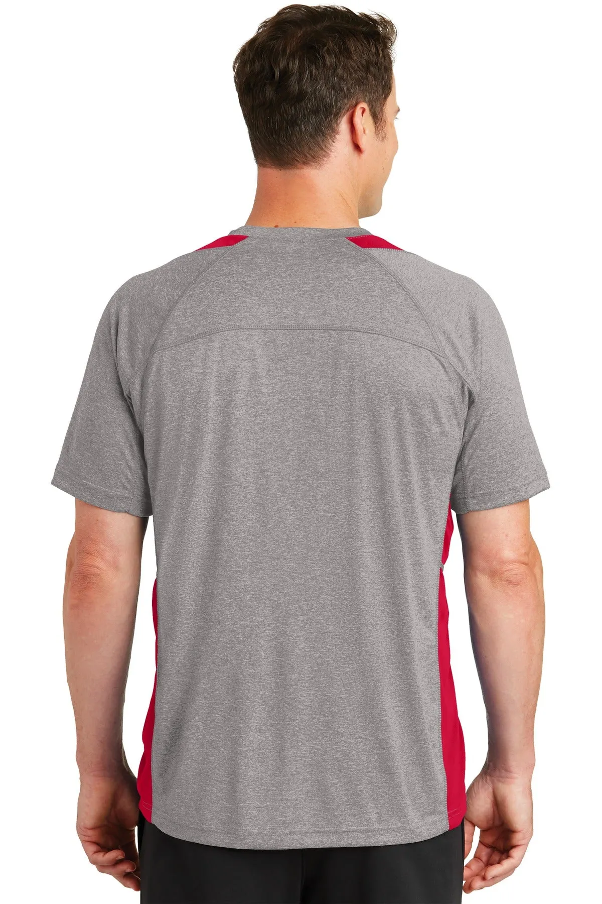 Sport-Tek® Heather Colorblock Contender Tee