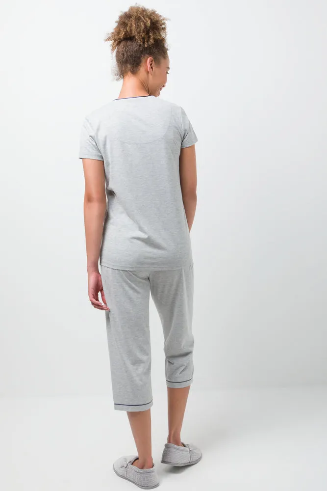 Spot Pyjamas Grey