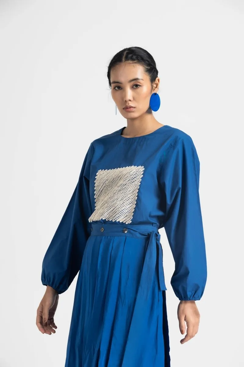 Square Top - Electric Blue