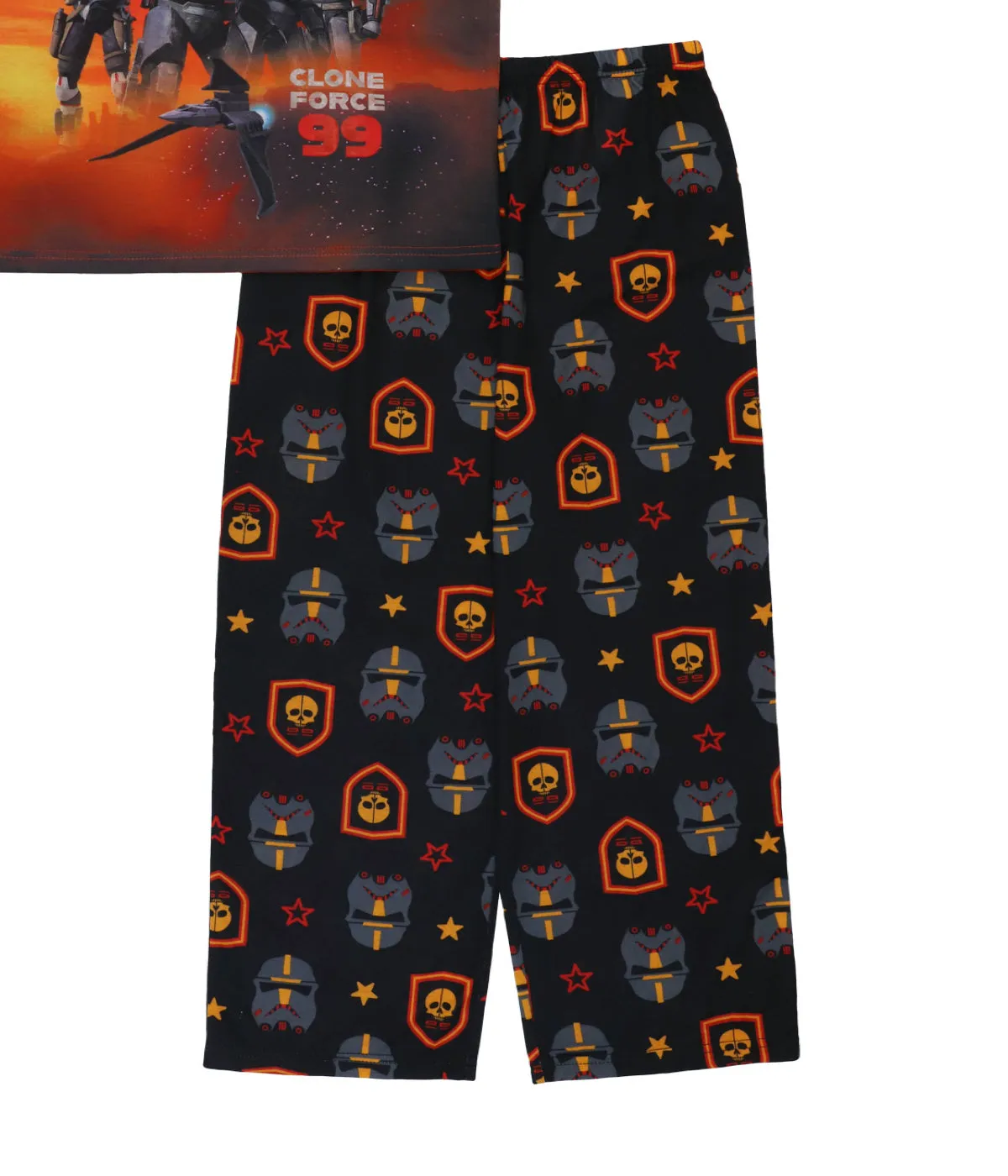 Star Wars Boys Storm Trooper Pajamas Short Sleeve Kids PJs 2pc Set