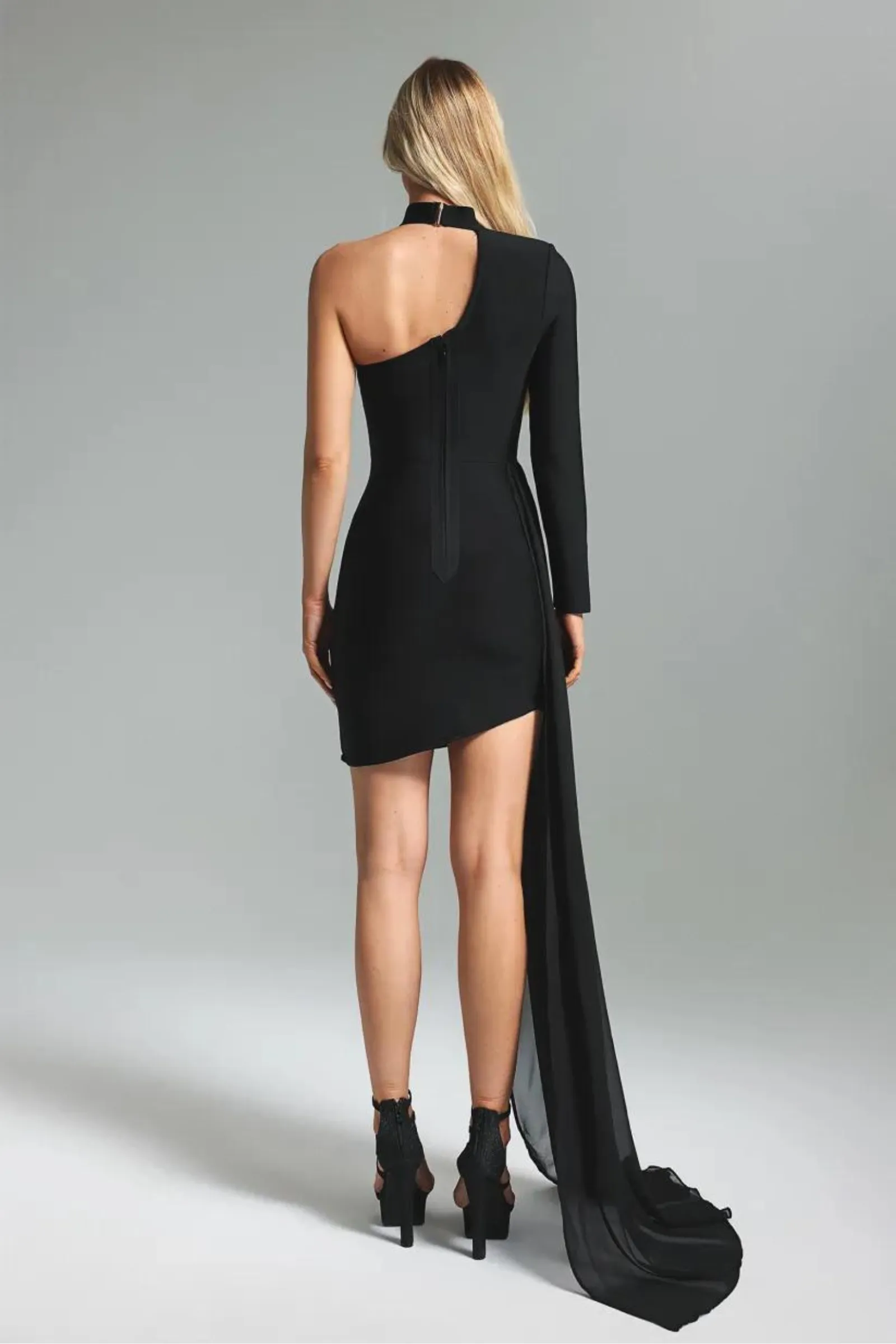 Stella One Shoulder Bandage Dress- Miss Molly brand