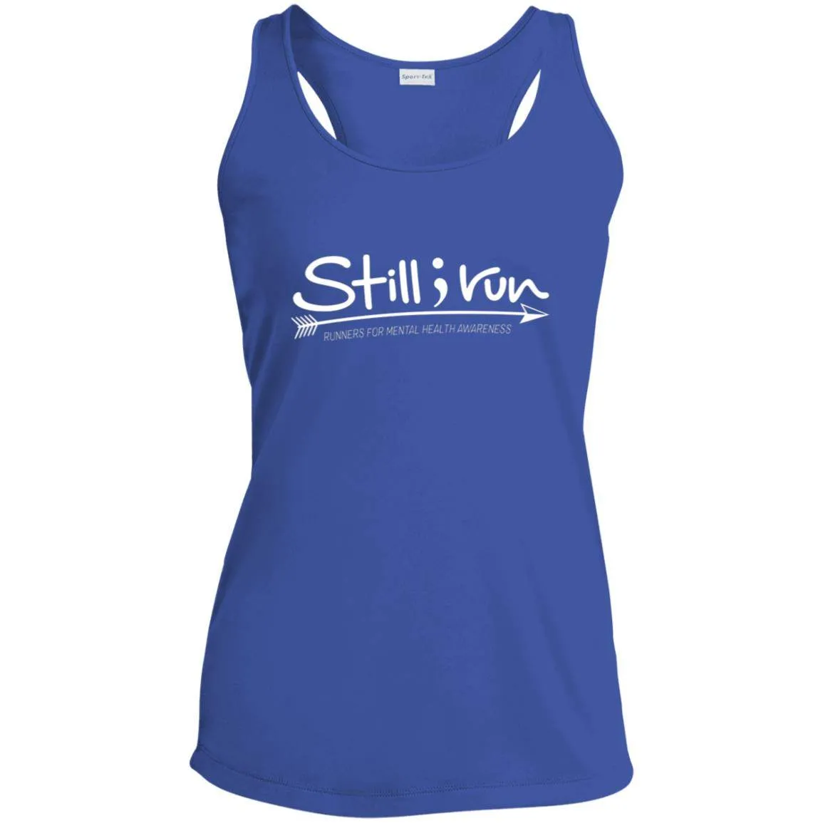 Still I Run Performance Racerback Tank
