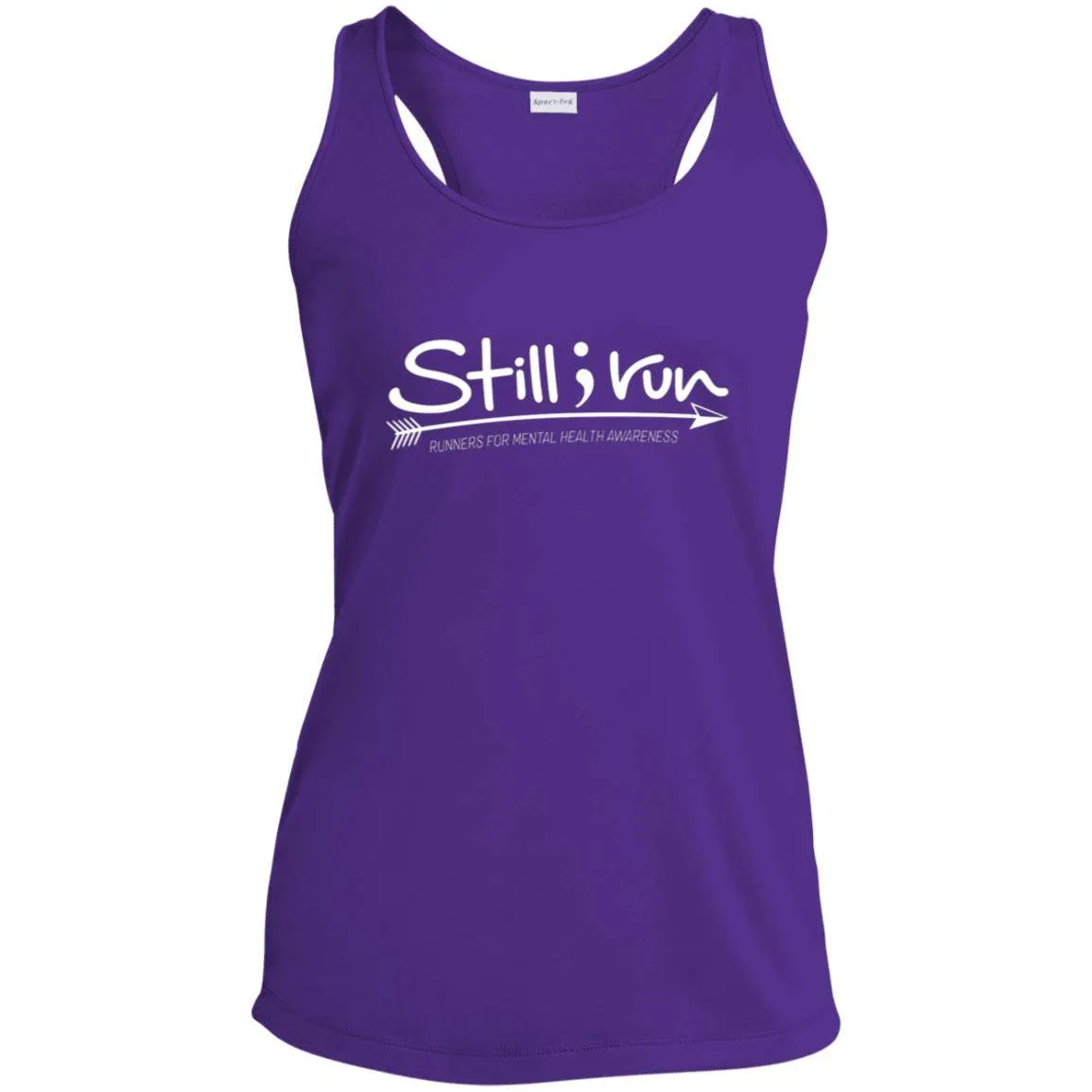 Still I Run Performance Racerback Tank