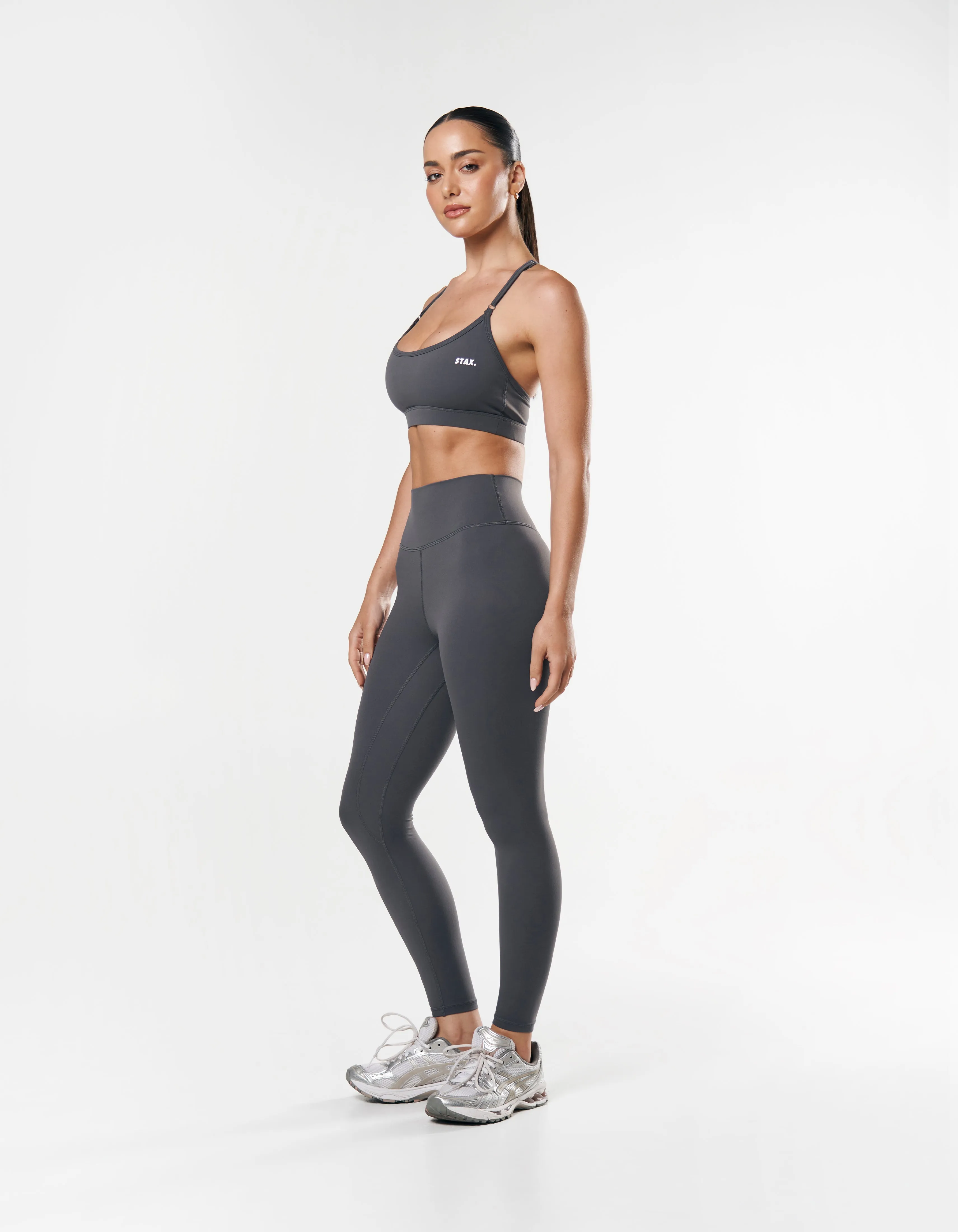 Strappy Crop NANDEX ™ - Charcoal Grey