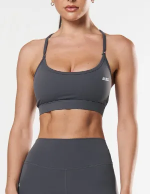 Strappy Crop NANDEX ™ - Charcoal Grey