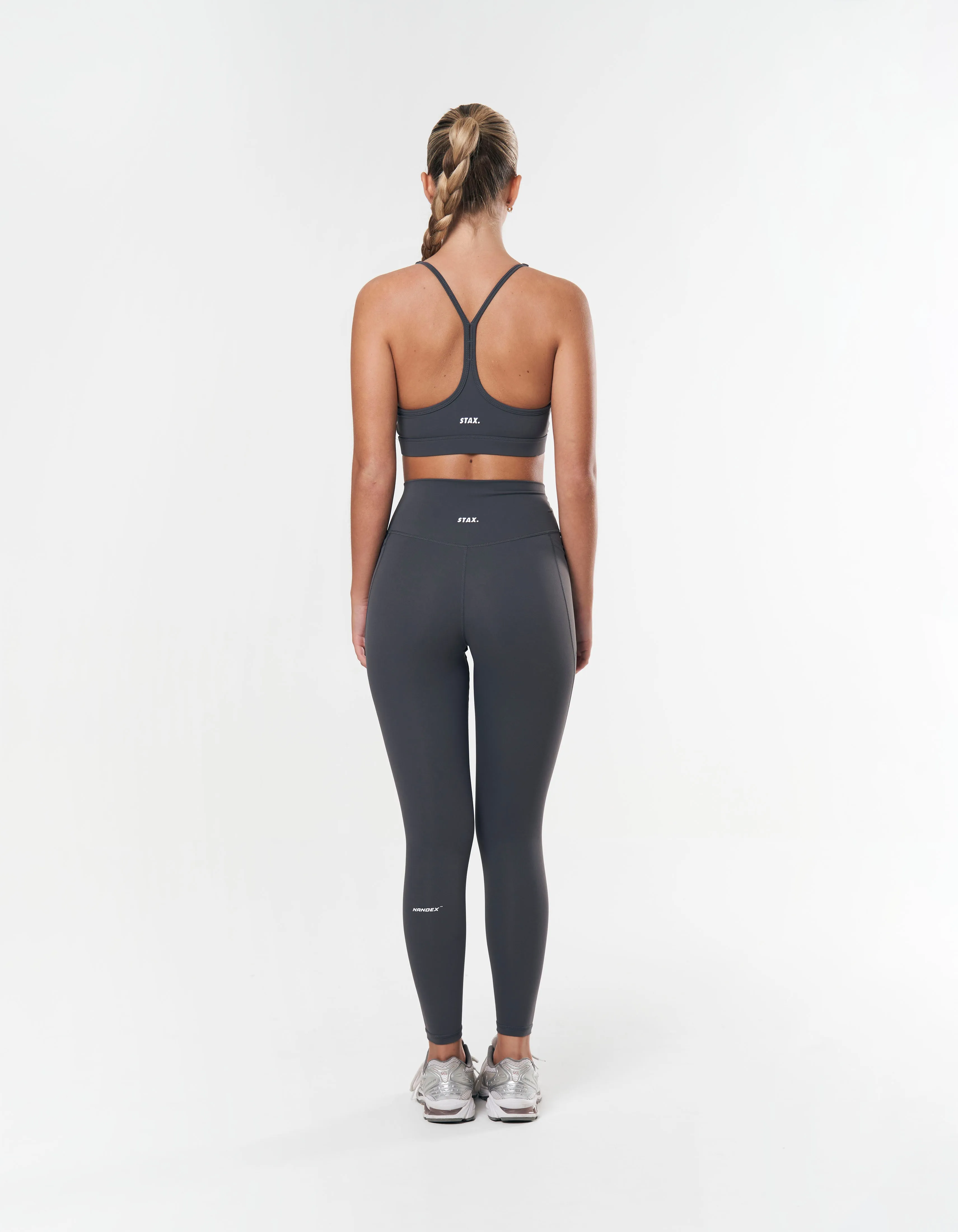 Strappy Crop NANDEX ™ - Charcoal Grey
